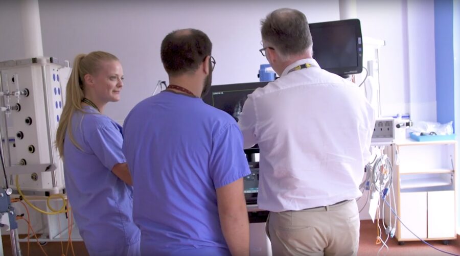 Clinical ultrasound teaching